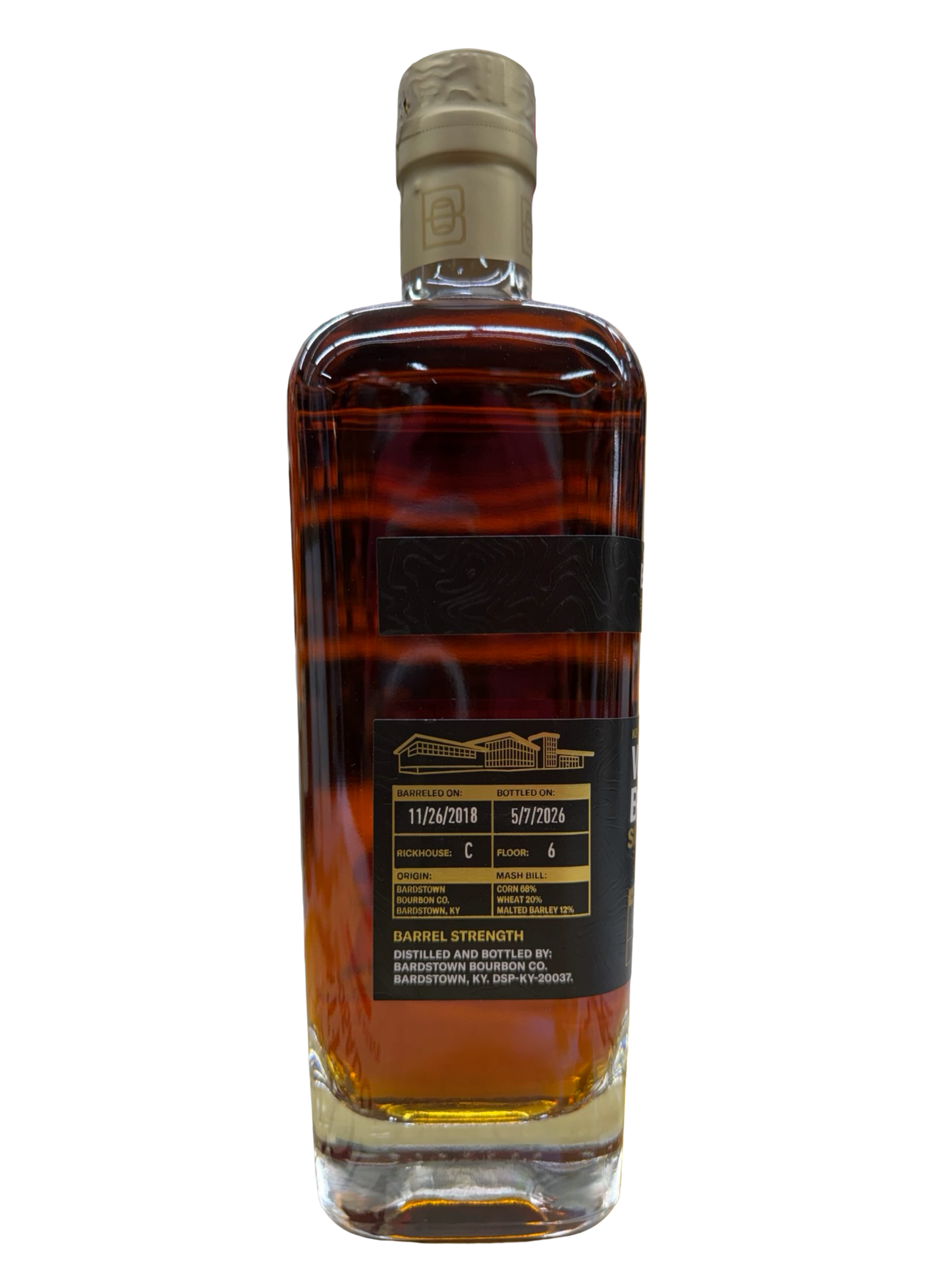 Bardstown Bourbon Co. Wheated Bourbon Single Barrel El Cerrito Liquor – Jazzy’s Private Selection 131.2 Proof | Barrel Strength