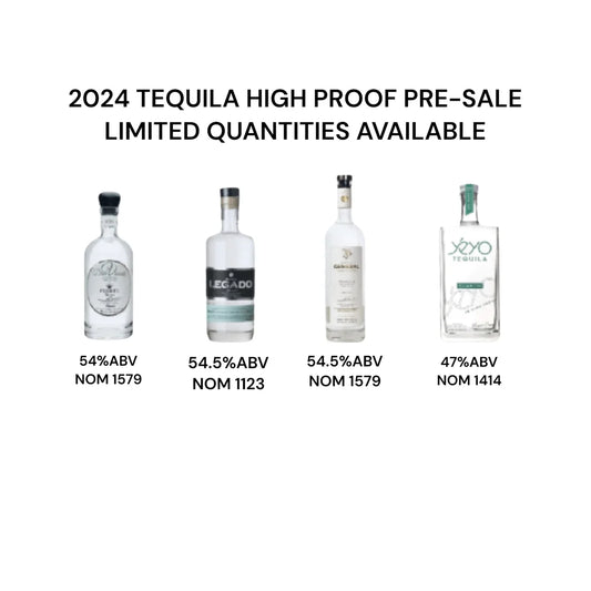 Yeyo Don Vicente, General Gorostieta & El Gran Legado High Proof Blanco Tequila Bundle 4-Pack