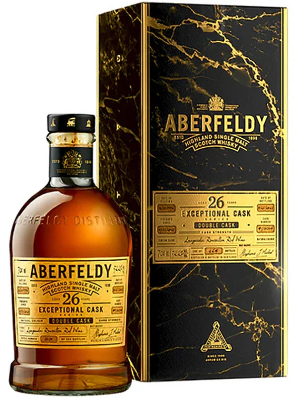 Aberfeldy Exceptional Cask Series 26 Year Old Single Malt Scotch Whisky 750ml