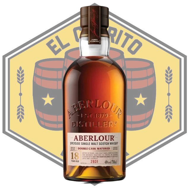 Aberlour Double Cask 18 Year Old Single Malt Scotch Whiskey 750ml