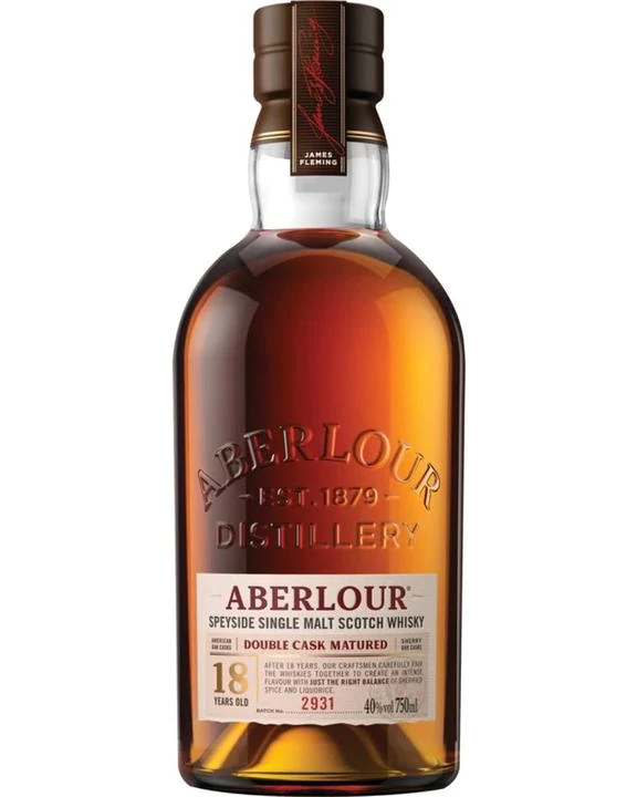 Aberlour Double Cask 18 Year Old Single Malt Scotch Whiskey 750ml