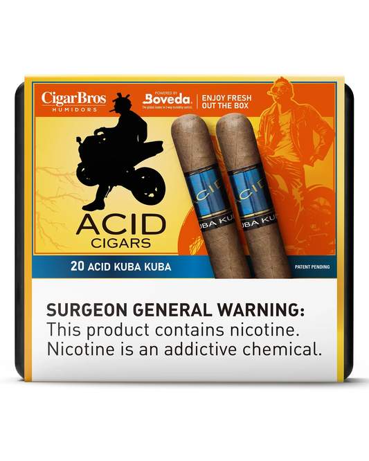 Acid Kuba Kuba Cigar With Personal Humidor by CigarBros (Box of 20)