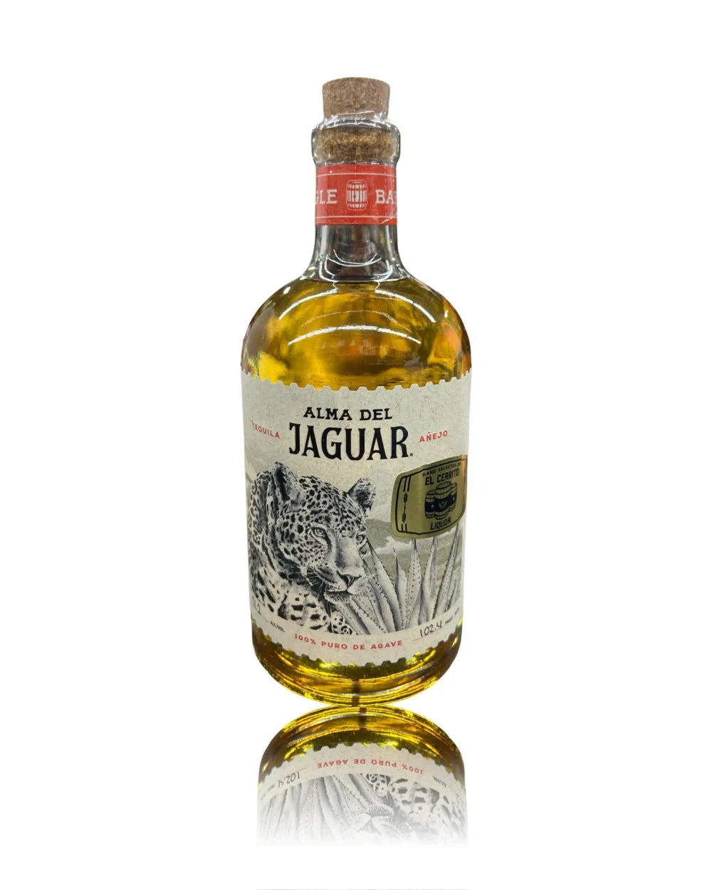 Alma Del Jaguar High Proof Single Barrel EL Cerrito Liquor Store Pick Exclusive Anejo Tequila