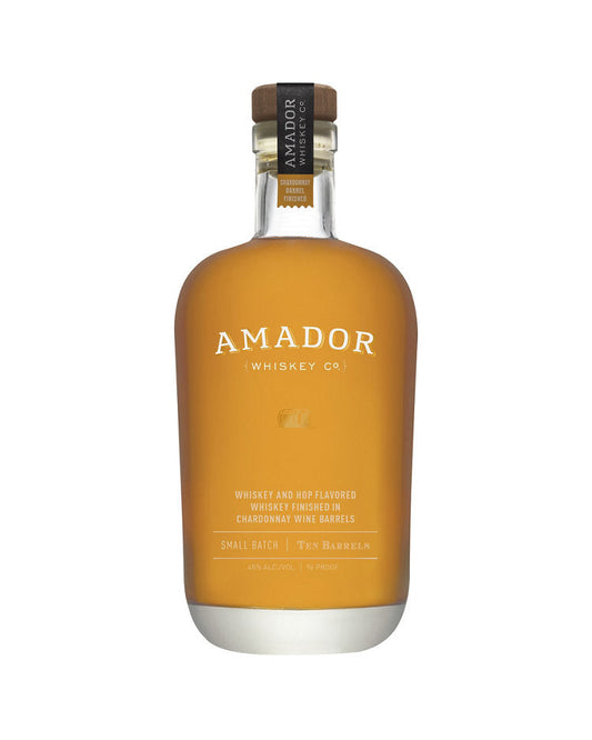 Amador Ten Barrels Straight California Small Batch Hop Flavored Whiskey 750ml