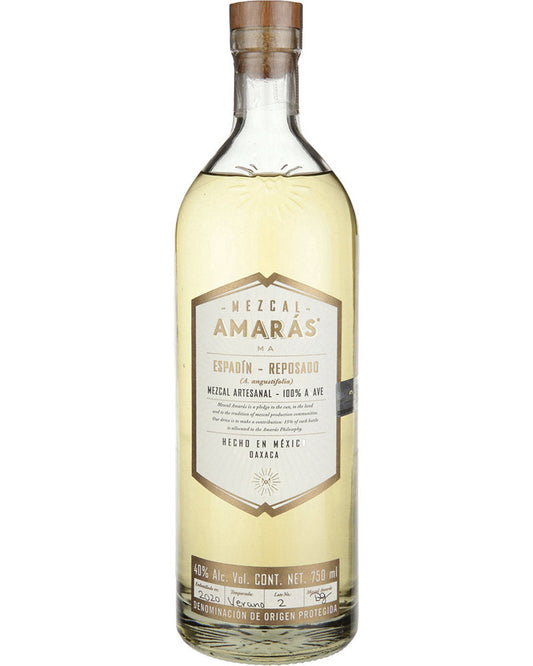 Amaras Espadin Reposado Mezcal Artesanal 750ml