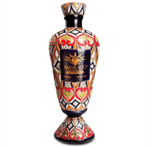 Amor Mio Ceramic Extra Anejo Tequila 750ml