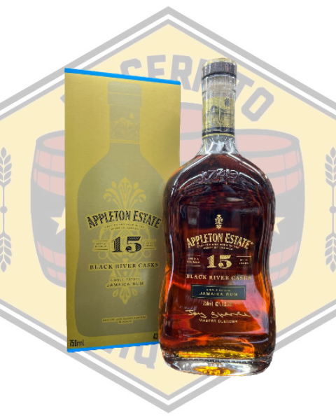Appleton Estate Black River Casks Single Estate 15 Year Old Rum 750ml