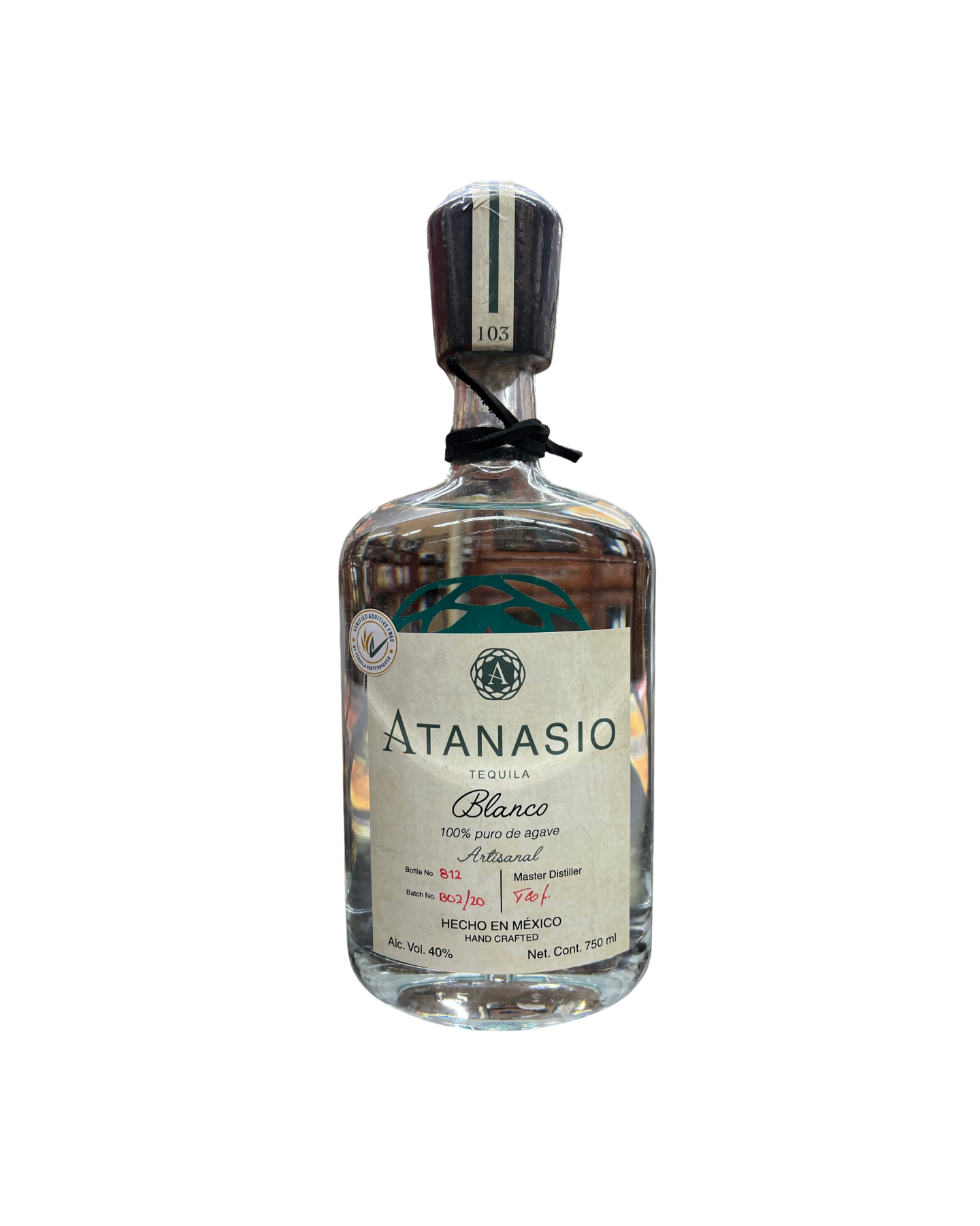 Atanasio Blanco Tequila 750ml