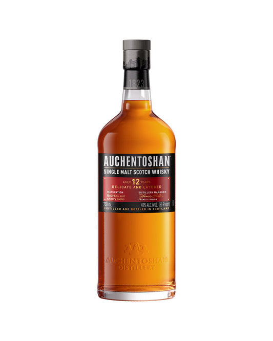 Auchentoshan 12 Year Old Single Malt Scotch Whisky 750ml