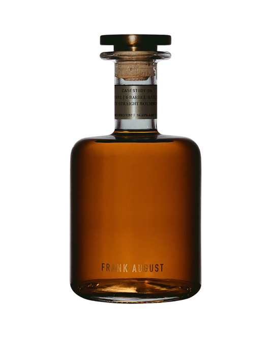 Frank August Case Study 06 Legacy Reserve 6 Barrel Batch Straight Bourbon Whiskey