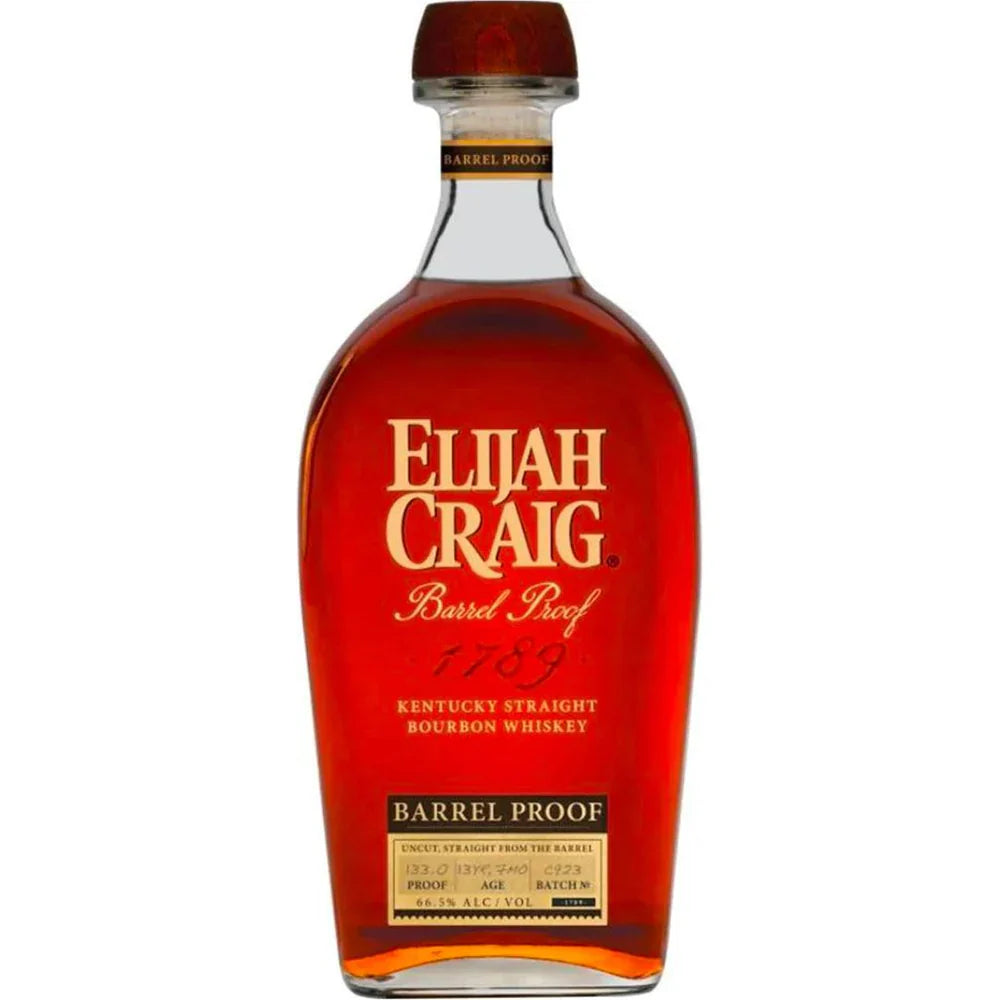 ELIJAH CRAIG BARREL PROOF BATCH #C923 BOURBON WHISKEY 750 ML