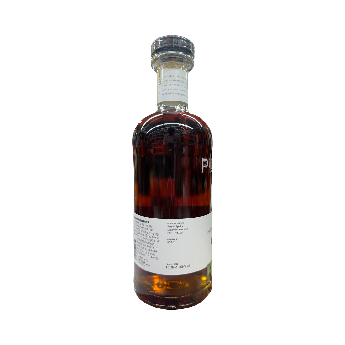Pursuit Spirits United Double Oak EL Cerrito Store Pick Rye Whiskey (Barrel Code 11CF)