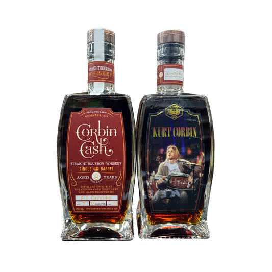 Corbin Cash 8 Year Single barrel Cask Straight Bourbon Whiskey (Kurt Corbin) El cerrito Liquor Exclusive (150 Proof)
