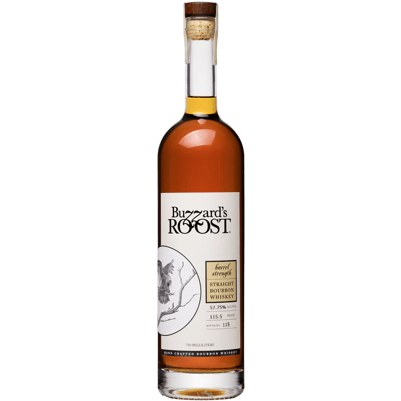 Buzzard's Roost Barrel Strength Straight Bourbon Whiskey 750ml