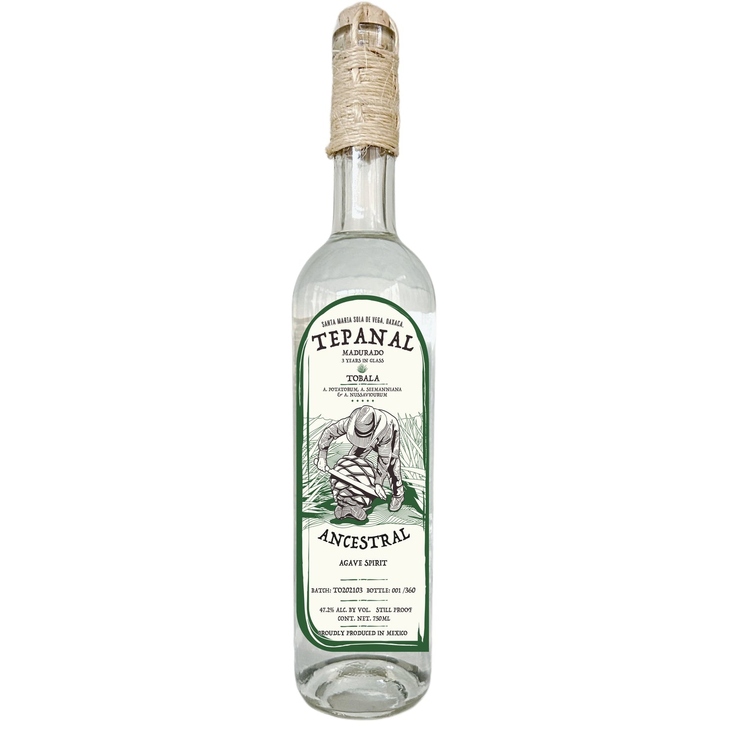 Tepanal Madurado Tobala Batch 3 : TO202103 Ancestral Agave Spirit 750ml