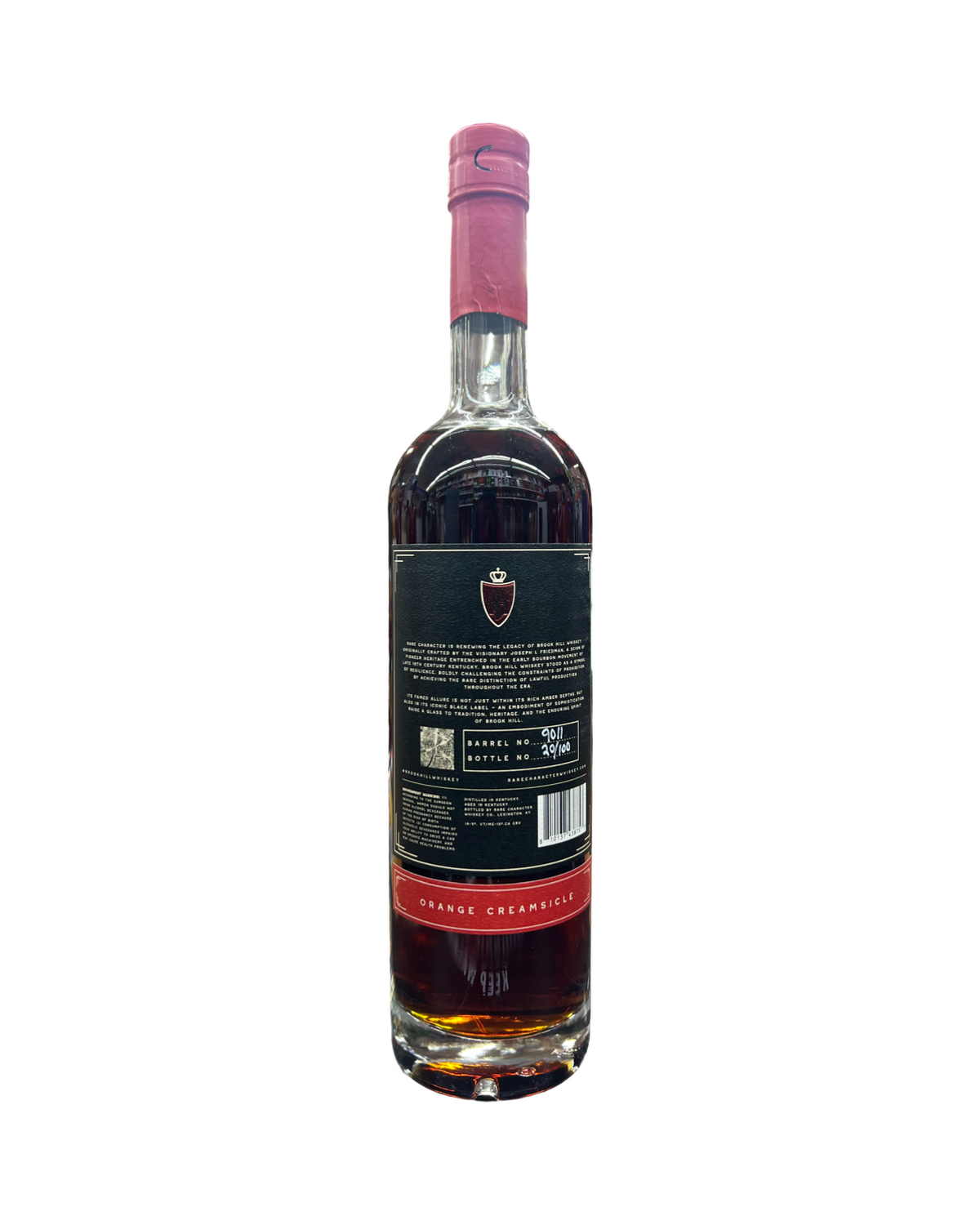 Rare Character Brook Hill Single Barrel Orange Creamsicle 11 Year Old Kentucky Straight Bourbon Whiskey 750ml