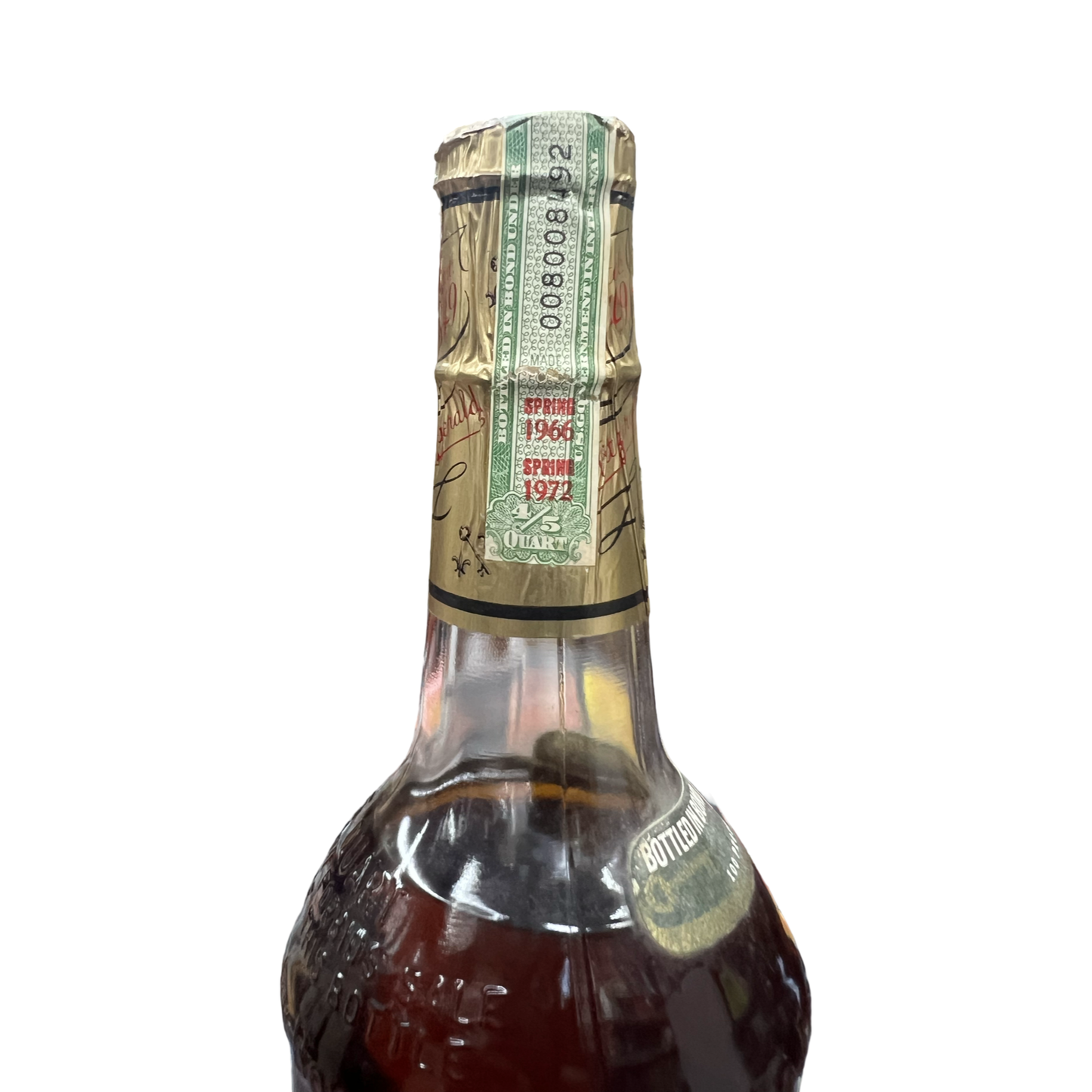Stitzel Weller Old Fitzgerald Bottled in Bond Bourbon Bottled 1966 - 1972