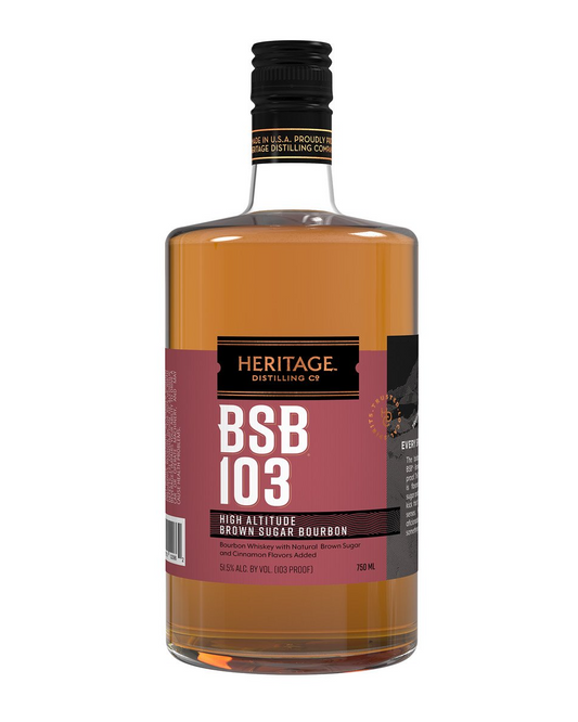 BSB 103 Proof Brown Sugar Bourbon Whiskey 750ml