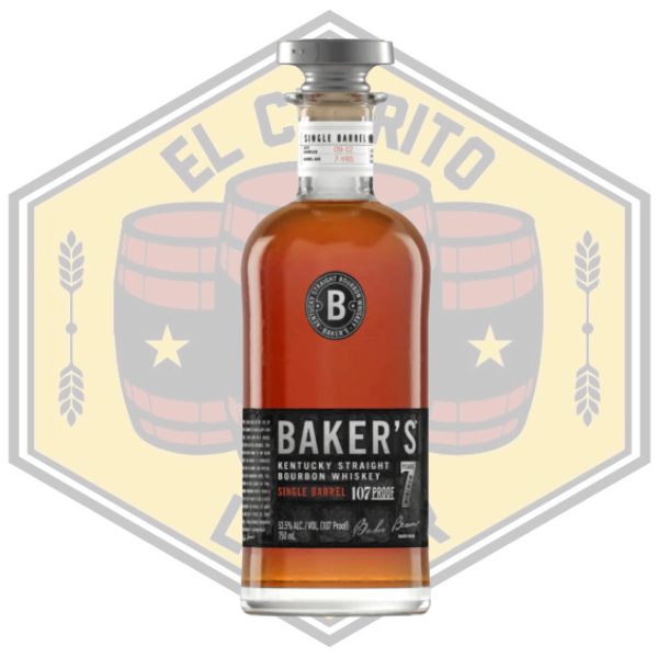 Baker's Single Barrel 7 Year Old Kentucky Straight Bourbon 750ml