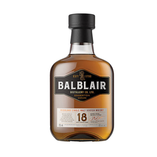 Balblair 18 Year Old Single Malt Scotch Whisky 750ml