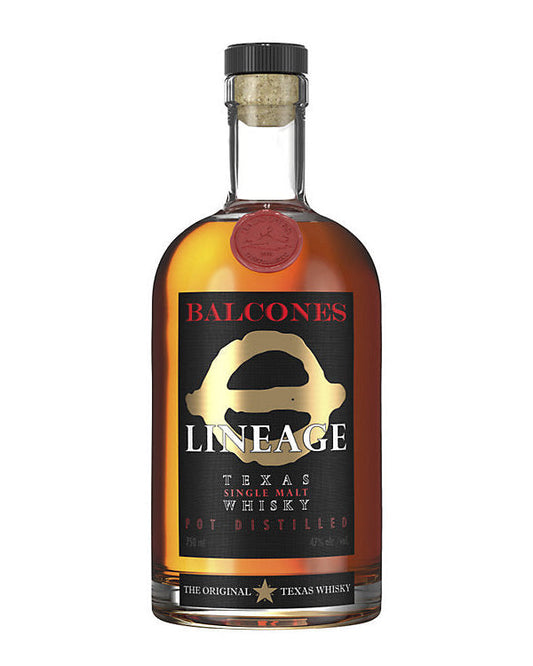 Balcones Lineage Pot Distilled Single Malt Whisky 750ml