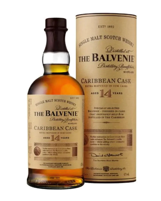 Balvenie Caribbean Cask 14 Year Old Single Malt Scotch Whisky 750ml