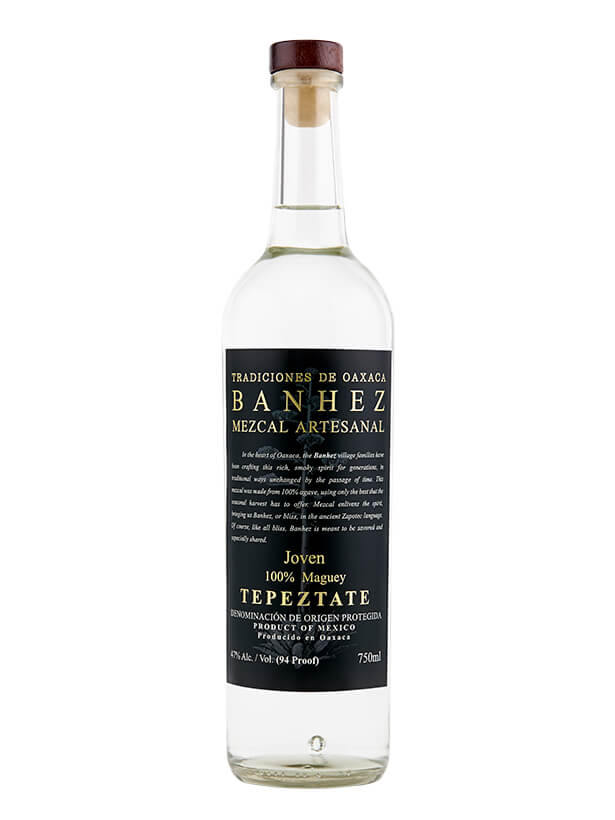 Banhez Tepeztate Mezcal Joven 750ml