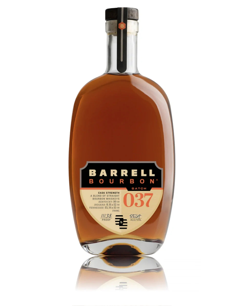 Barrell Craft Spirits Cask Strength Batch 037 Barrel Strength Bourbon Whiskey