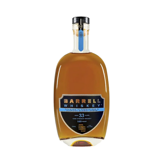 Barrell Craft Spirits Finished In French Oak & Oloroso Sherry Casks 33 Year Old Cask Strength Whiskey 750ml