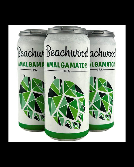 Beachwood Brewing Amalgamator India Pale Ale Beer 16-Oz Can 4-Pack