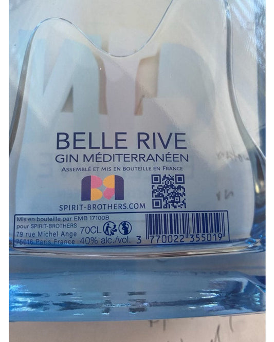 Spirit Brothers Belle Rive Mediterranean Gin 700ml