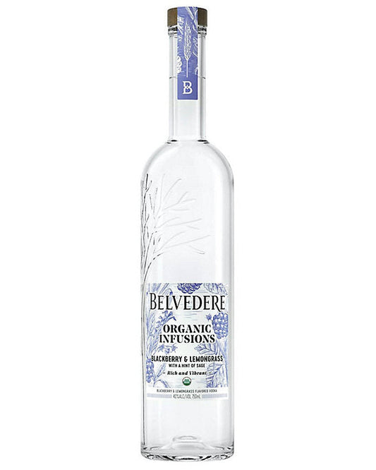 Belvedere Organic Infusions Blackberry & Lemongrass Vodka 750ml