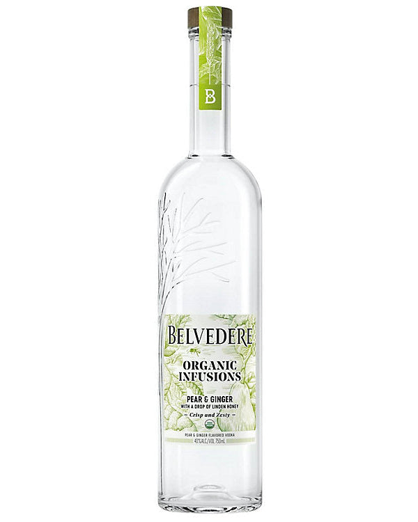 Belvedere Organic Infusions Pear & Ginger Vodka 750ml