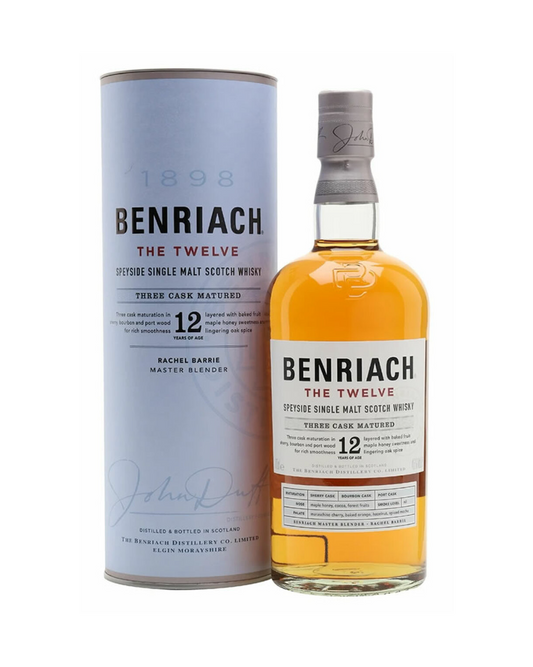 Benriach 12 Year Old Single Malt Scotch 750ml