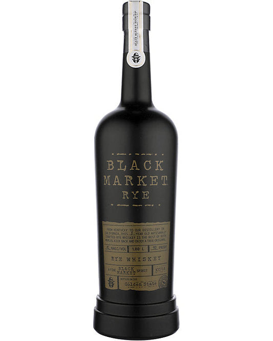 Black Market Spirits 3 Year Old Rye Whiskey 1Lt