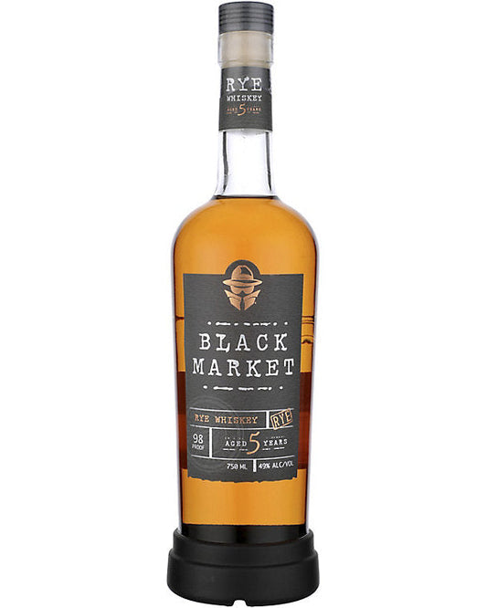 Black Market Spirits 5 Year Old Rye Whiskey 750ml