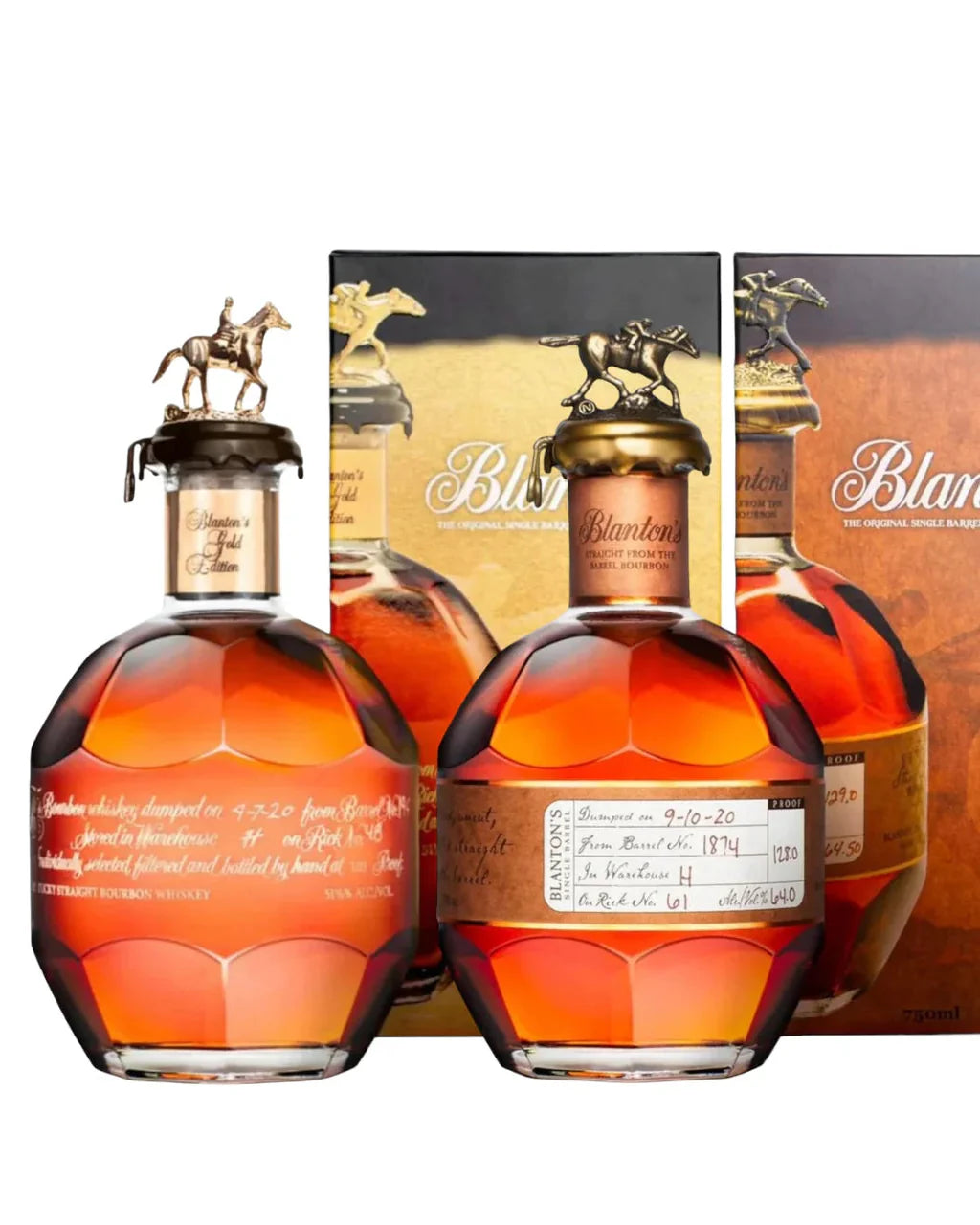Blanton’s Gold Edition & Straight From The Barrel Bundle 2-Pack