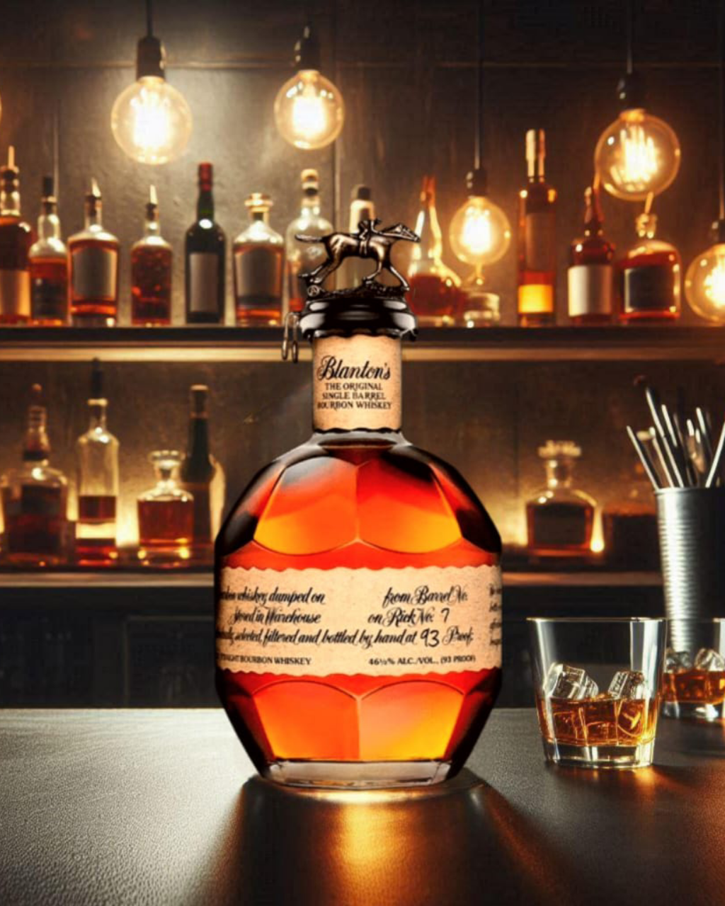 Blanton's Original Single Barrel Kentucky Straight Bourbon Whiskey 750ml