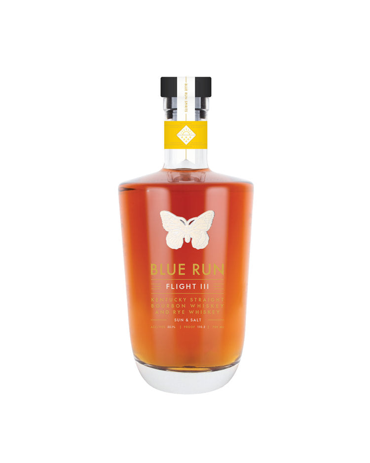 Blue Run Flight Series III Sun & Salt Kentucky Straight Bourbon & Rye Whiskey 750ml