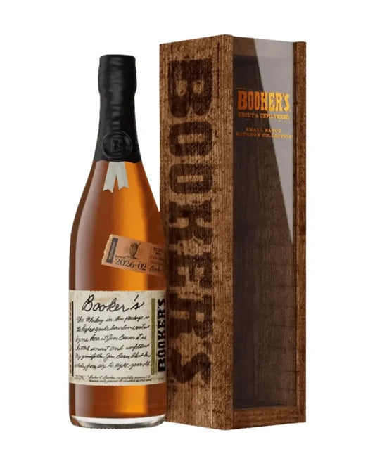 2026-02 Booker's Milkshake Batch 7 Year Old 124.4 Proof Kentucky Straight Bourbon Whiskey 750ml