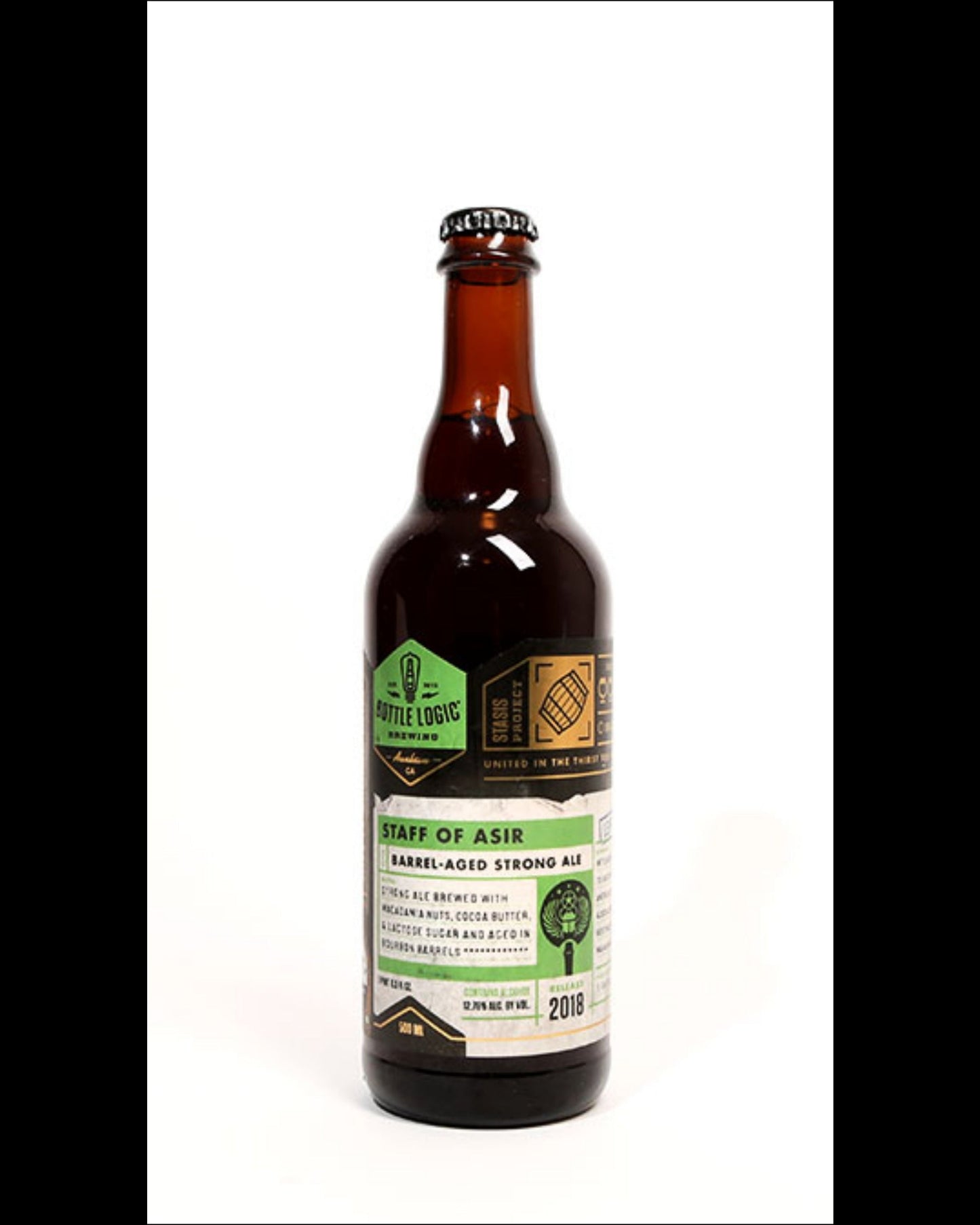 Bottle Logic Brewing Staff of Asir Barrel Aged Strong Ale Beer 500ml