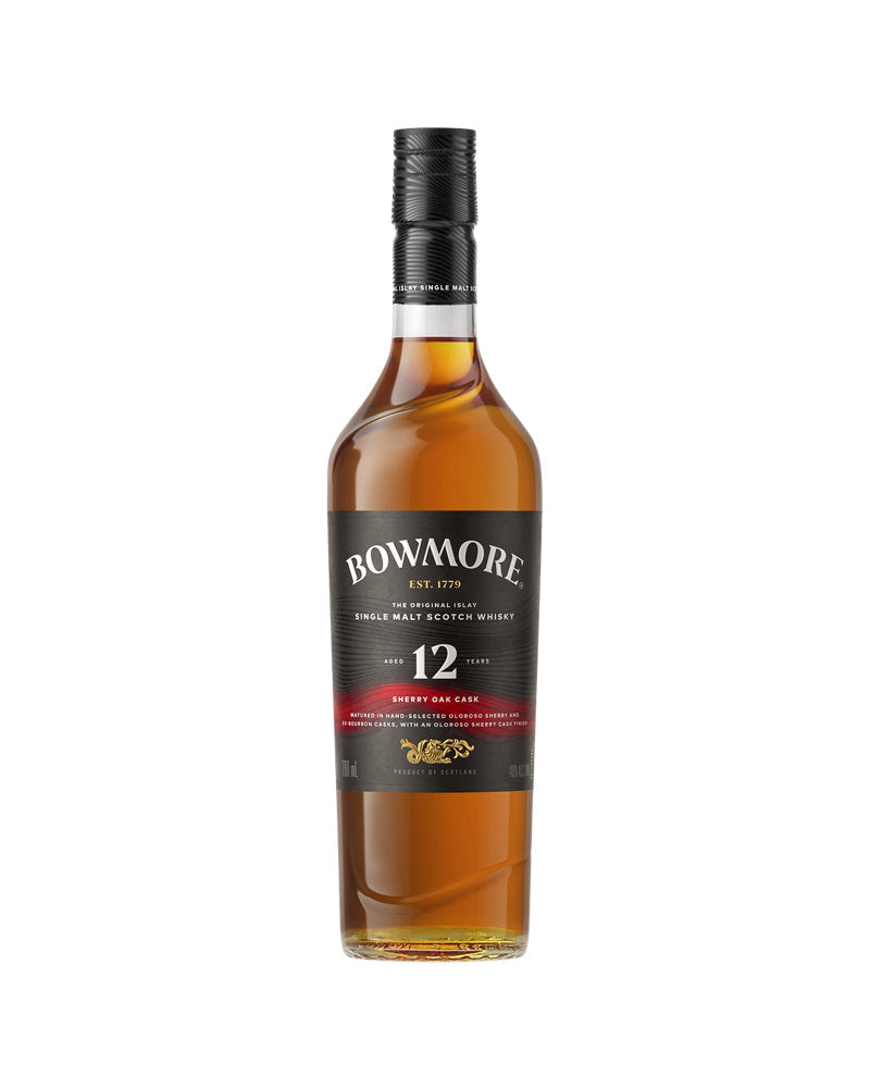 Bowmore Sherry Oak Cask 12 Year Old Single Malt Scotch Whisky 750ml