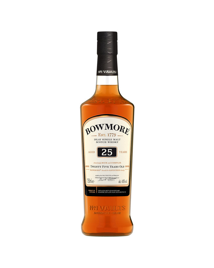 Bowmore Small Batch 25 Year Old Single Malt Scotch Whisky 750ml