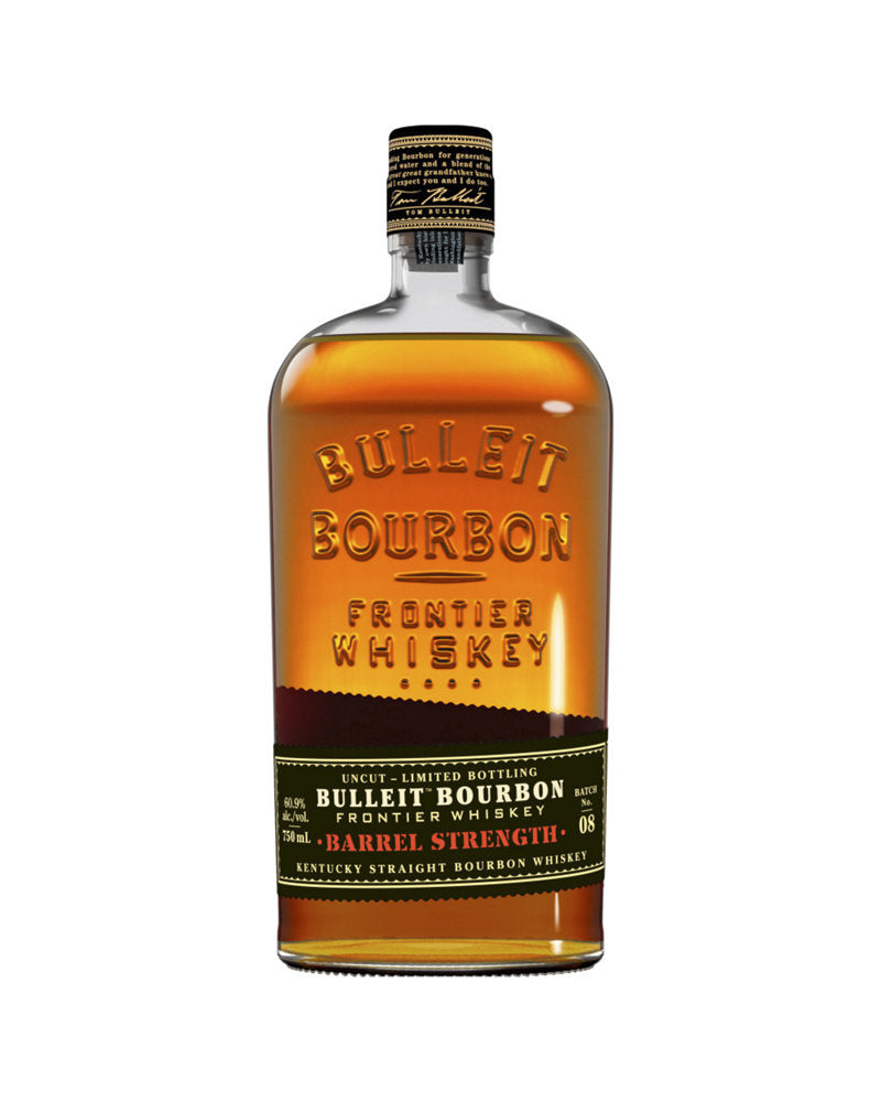 Bulleit Barrel Strength No. 8 Straight Bourbon Frontier Whiskey 750ml