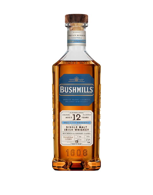 Bushmills The Causeway Collection Tequila Casks 12 Year Old Single Malt Irish Whiskey 750ml