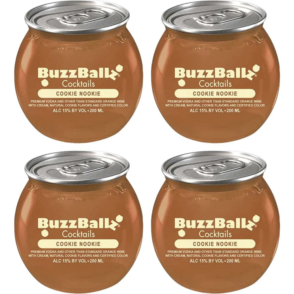 Buzz Ballz Cookie Nookie 200ml Bundle 4-Pack