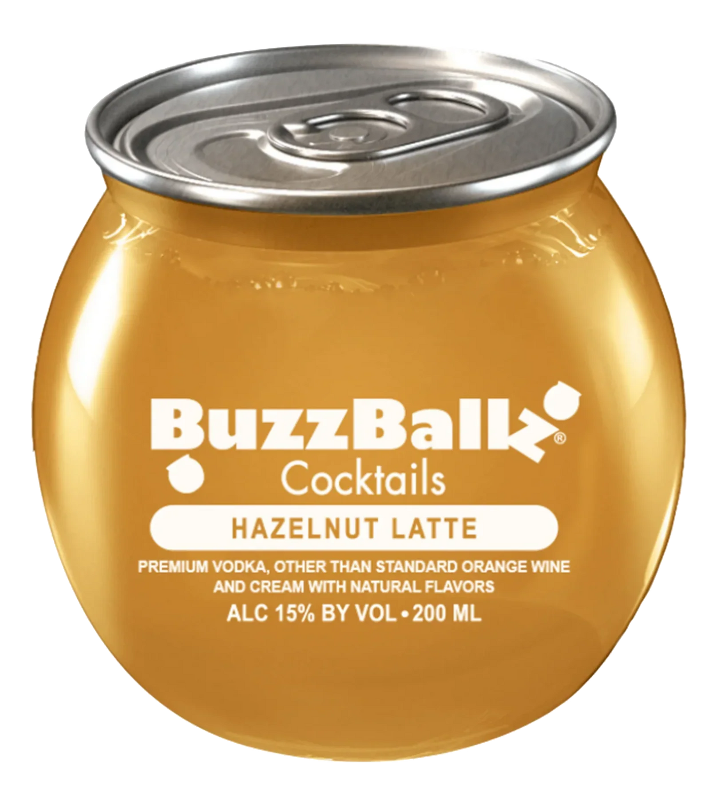 Buzz Ballz Hazelnut Latte Cocktails 200ml Bundle 24-Pack