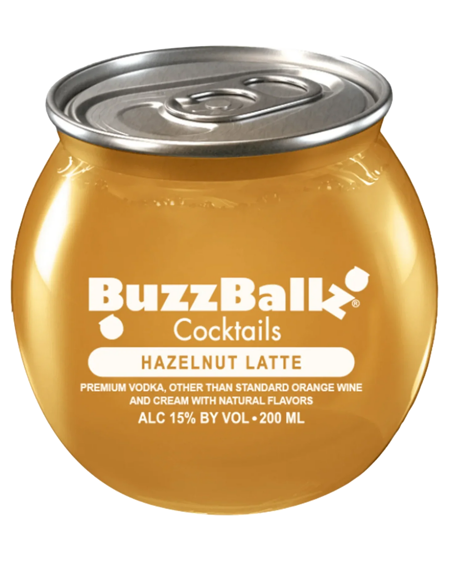 Buzz Ballz Hazelnut Latte Cocktails 200ml Bundle 24-Pack