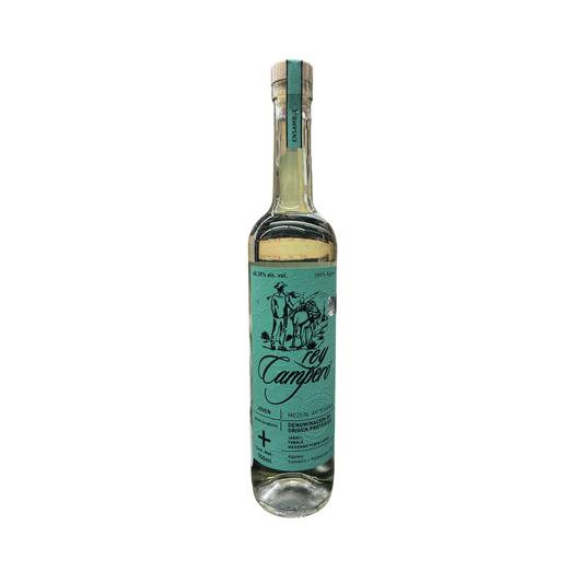 Rey Campero Mezcal Jabali Tobala Mexicano Penca Larga Joven Artesanal Mezcal 750ml