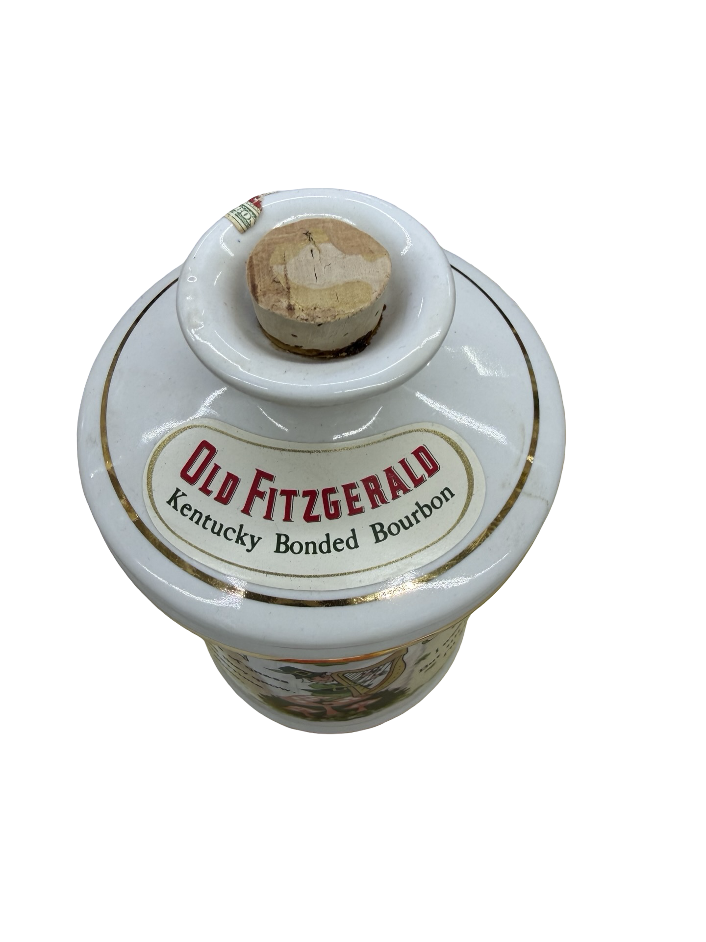 Old Fitzgerald “Leprechaun Bottle” Vintage Decanter Bourbon (Spring 1962 - 1968)